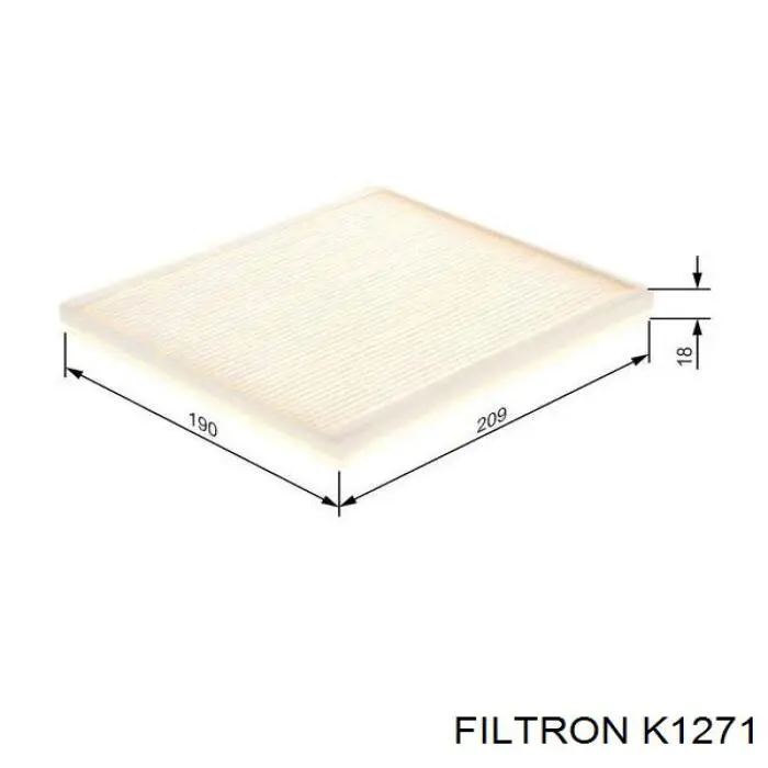 Filtro de salão Filtron K1271 preço, a partir de 15,77 USD
