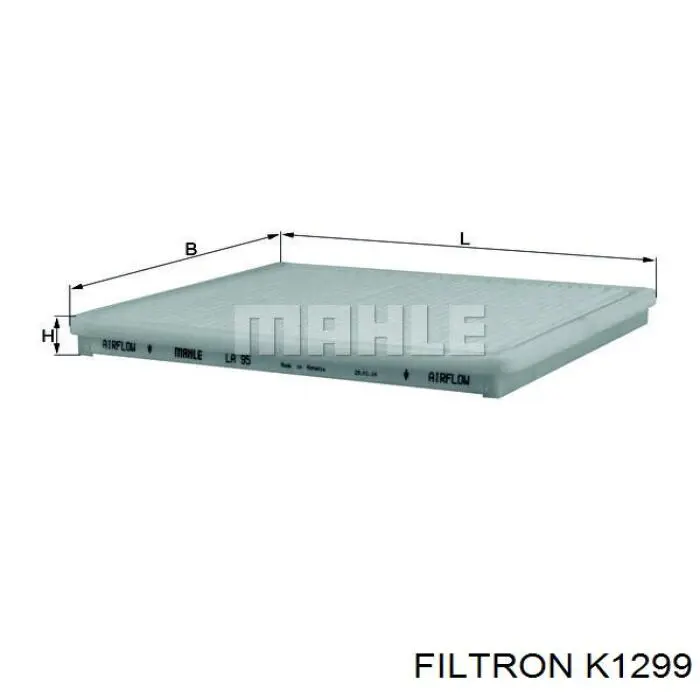 Filtro de salão Filtron K1299 preço, a partir de 9,50 USD
