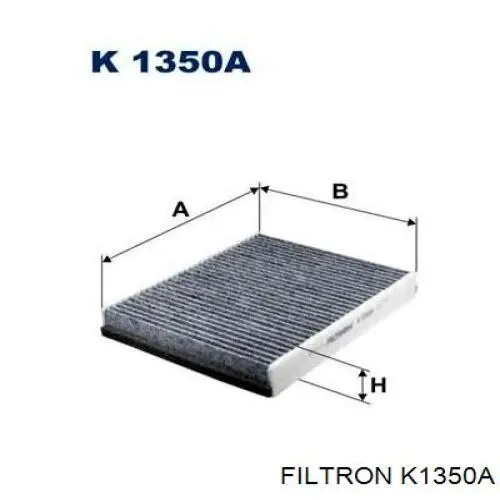 Compre K1350A Filtron Filtro de salão