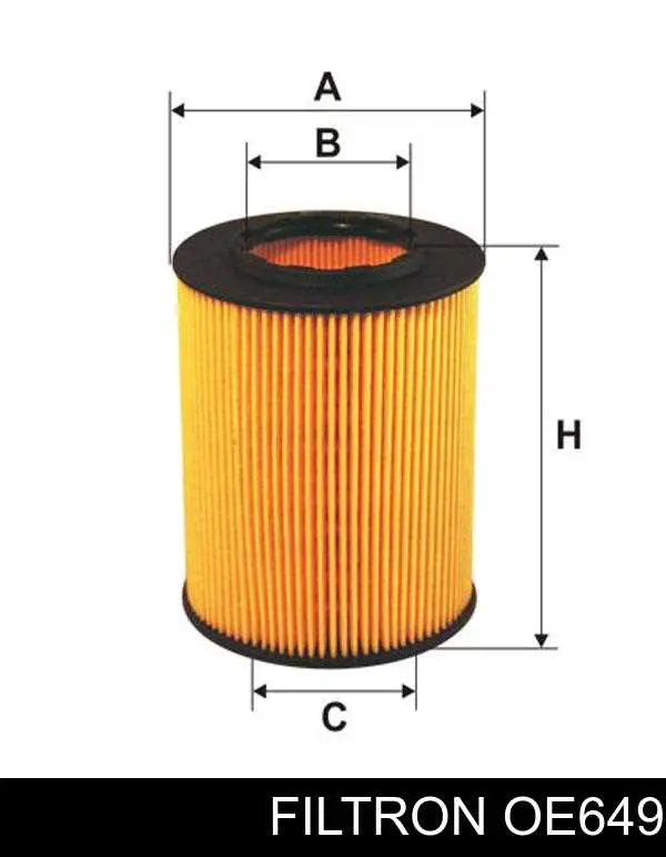 Filtro de óleo Filtron OE649 preço, a partir de 7,62 USD