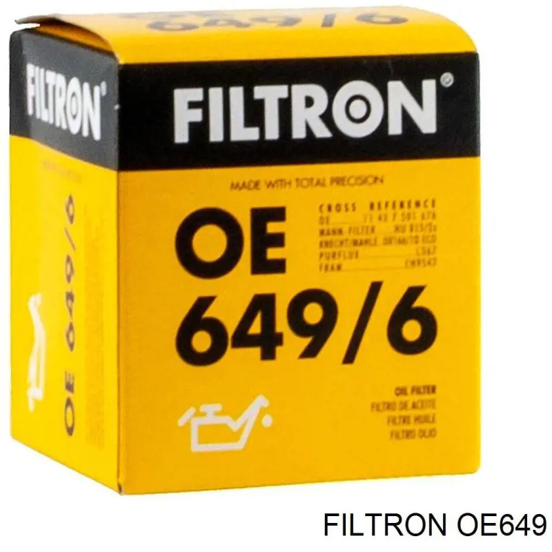Compre OE649 Filtron Filtro de óleo