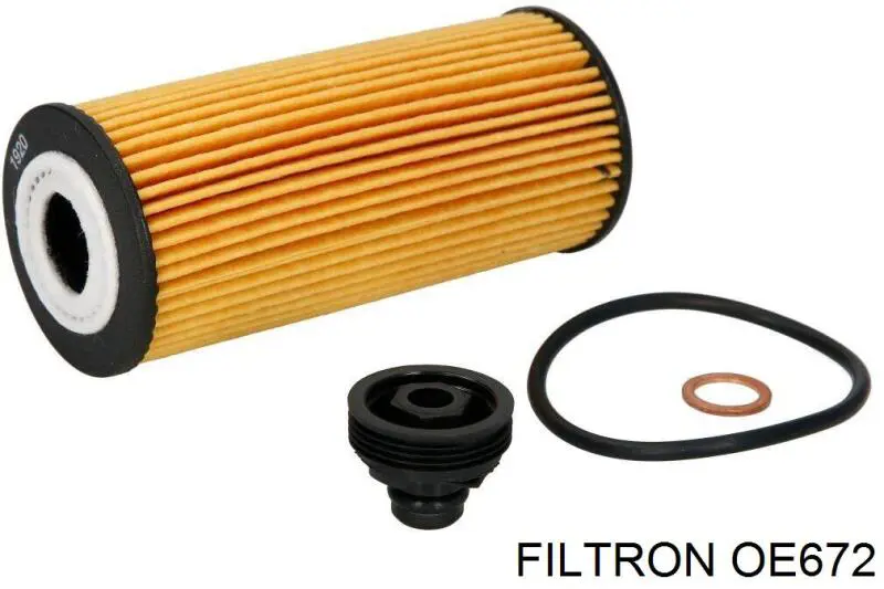 Filtro de óleo Filtron OE672 preço, a partir de 6,08 USD