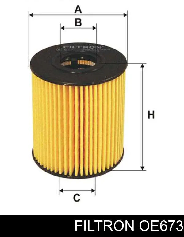 Filtro de óleo Filtron OE673 preço, a partir de 6,75 USD