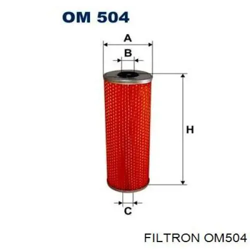 Compre OM504 Filtron Filtro de óleo