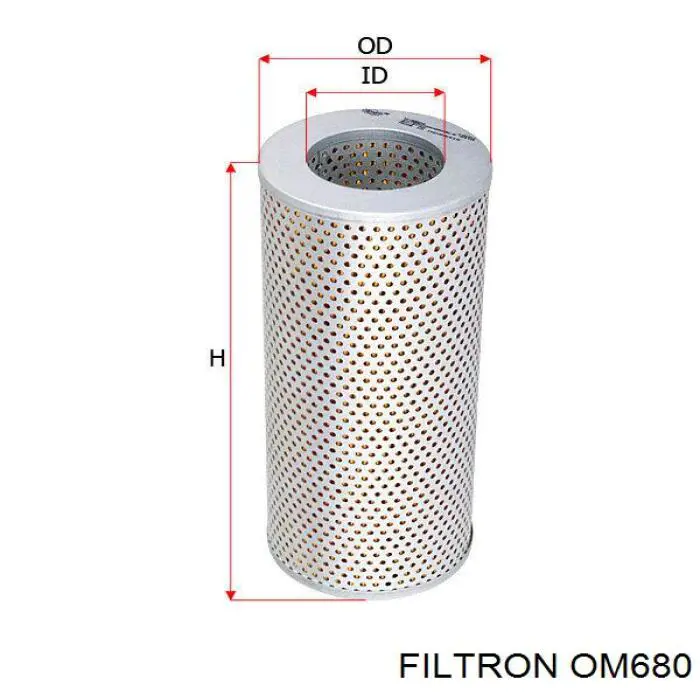 Filtro de óleo Filtron OM680 preço, a partir de 13,66 USD