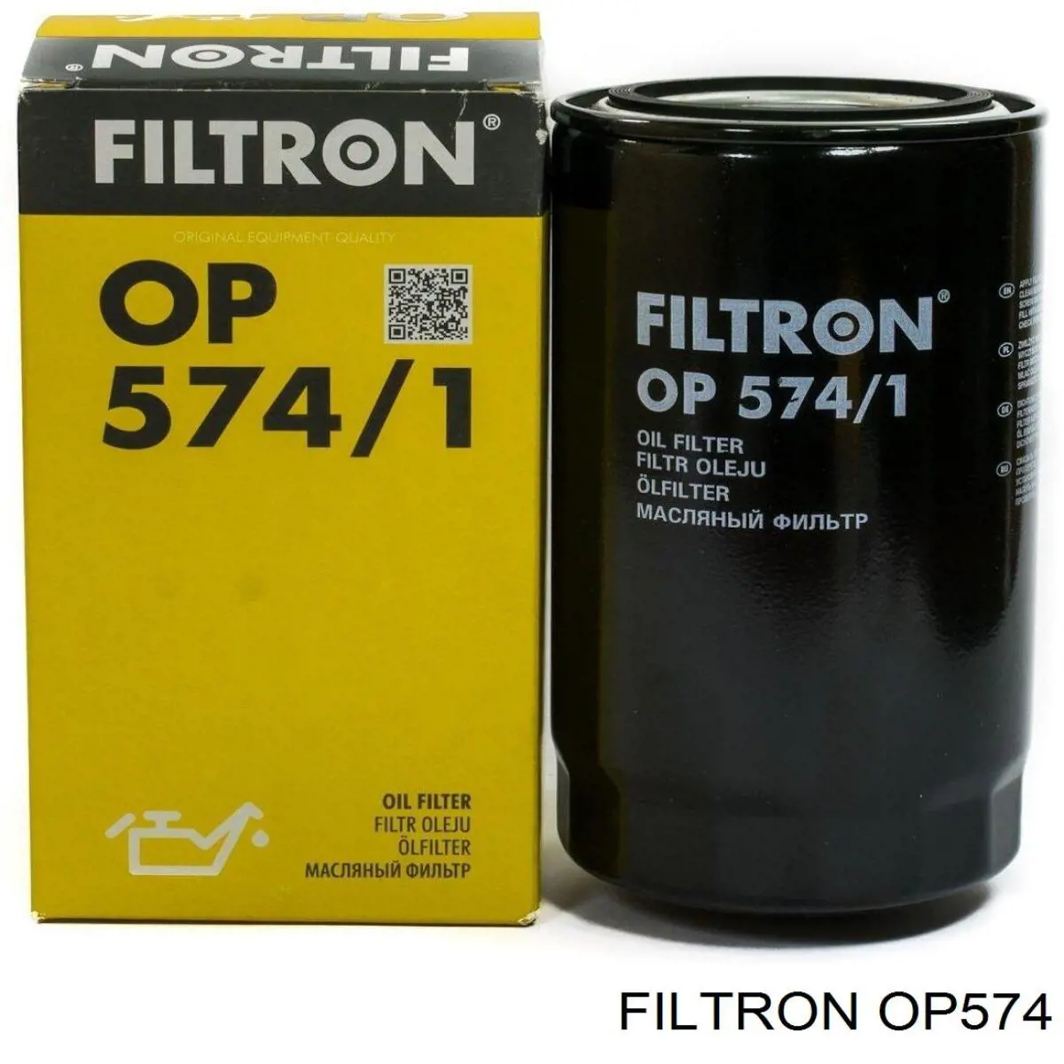 Compre OP574 Filtron Filtro de óleo