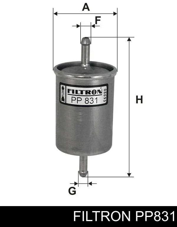 Compre PP831 Filtron Filtro de combustível