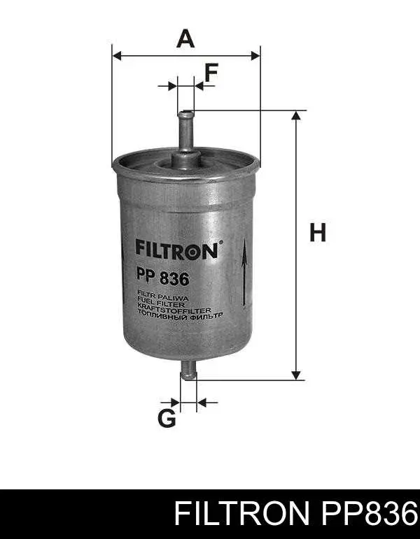 Filtro de combustível Filtron PP836 preço, a partir de 10,81 USD