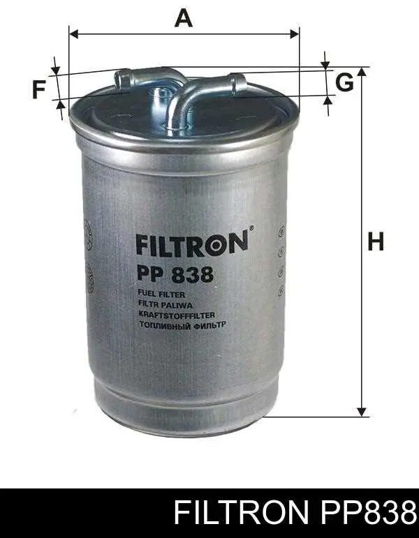 Compre PP838 Filtron Filtro de combustível
