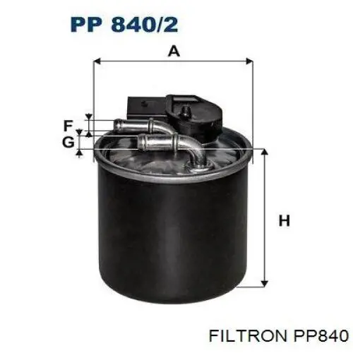 Compre PP840 Filtron Filtro de combustível