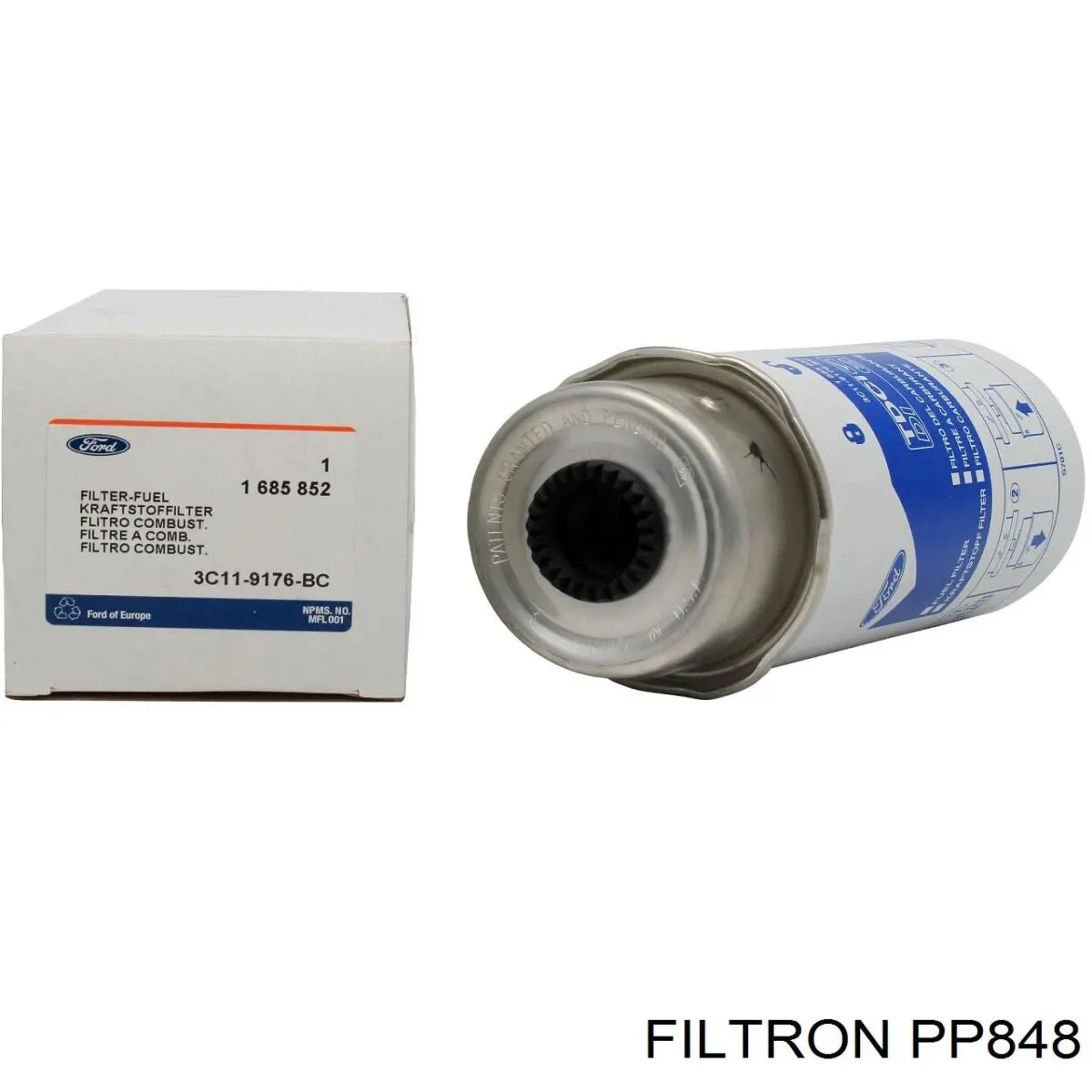 Filtro de combustível Filtron PP848 preço, a partir de 11,58 USD