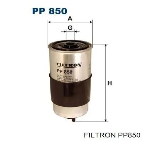 Filtro de combustível Filtron PP850 preço, a partir de 15,63 USD
