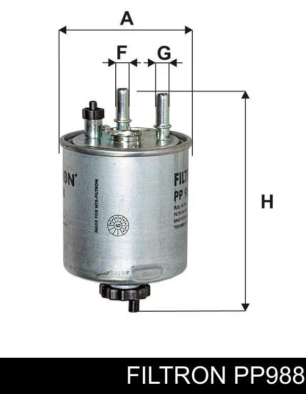 Compre PP988 Filtron Filtro de combustível