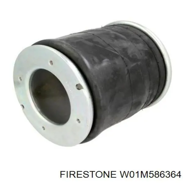 Coxim pneumático (suspensão de lâminas pneumática) do eixo traseiro KG813NC Kraftiger
