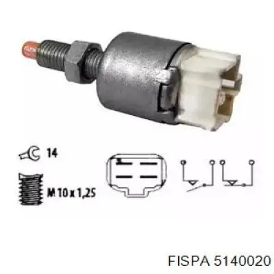 Sensor de ativação do sinal de parada 94109863 General Motors