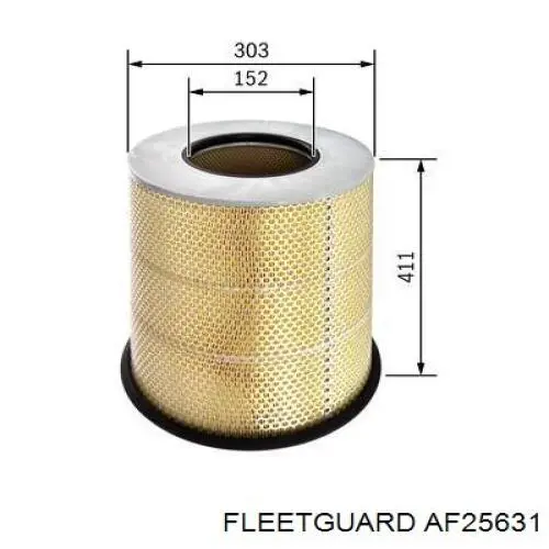 Compre AF25631 Fleetguard Filtro de ar