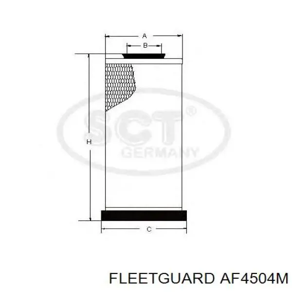 Filtro de ar Donaldson P145702 preço, a partir de 163,24 USD