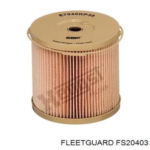 Filtro de combustível FS20403 Fleetguard