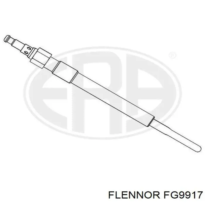 FG9917 Flennor Vela de incandescência