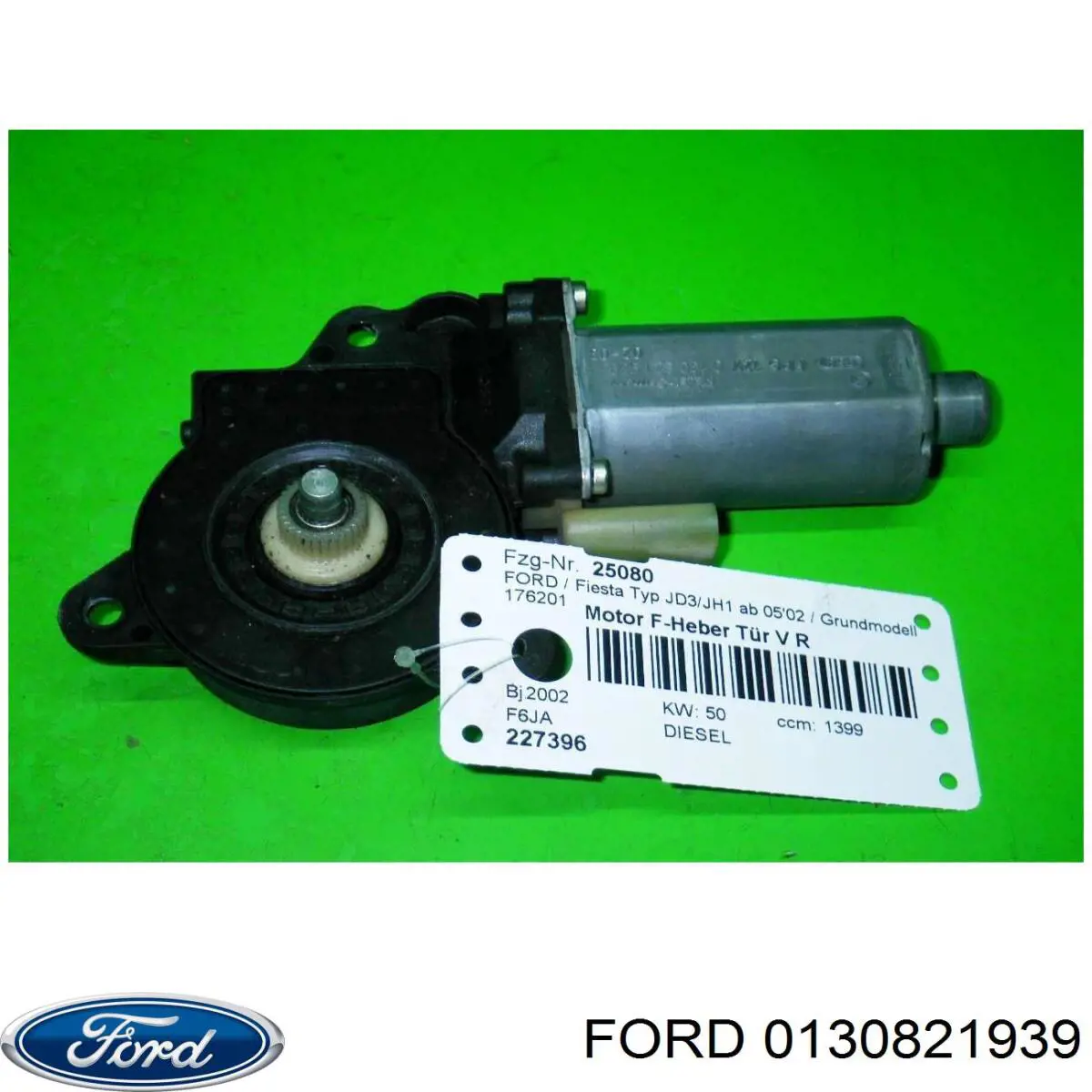 Motor de acionamento de vidro da porta dianteira direita Ford 0130821939 preço, a partir de 35,82 USD