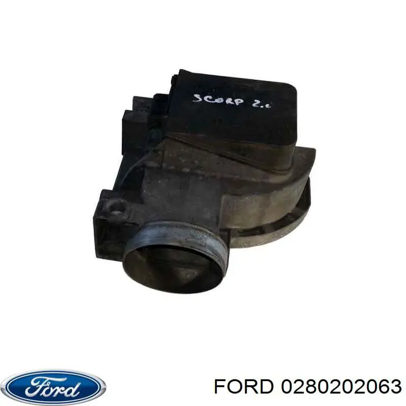 Sensor de fluxo (consumo) de ar, medidor de consumo M.A.F. - (Mass Airflow) Ford Transit IV T