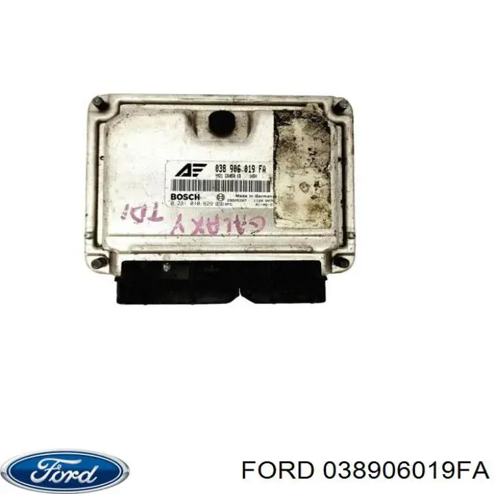 Módulo de direção (Centralina eletrônica) de motor 038906019FA Ford