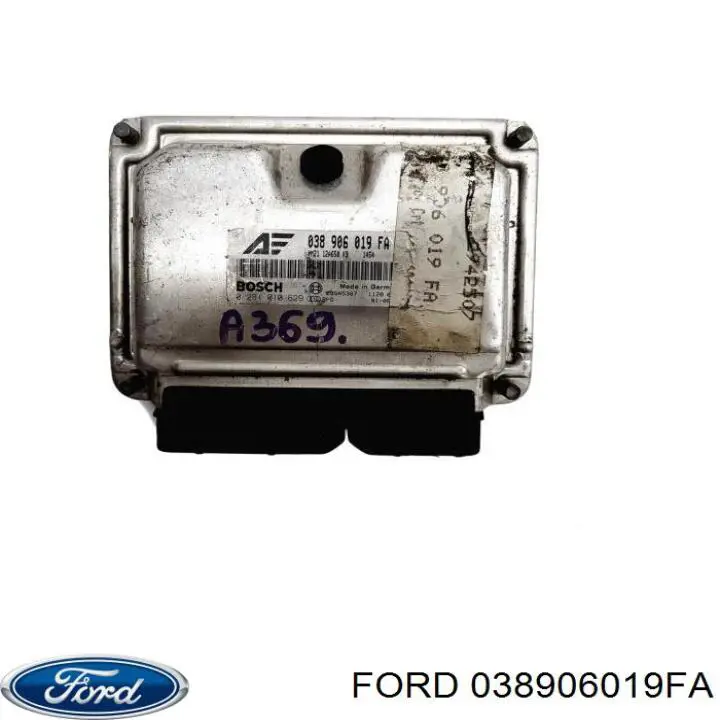 038906019FA Ford Módulo de direção (Centralina eletrônica) de motor