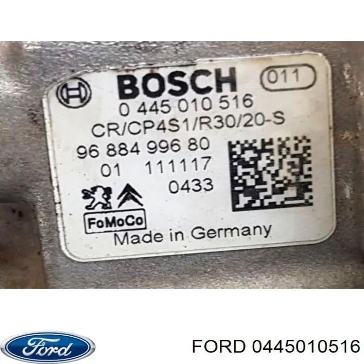 0986437430 Bosch Bomba de combustível de pressão alta