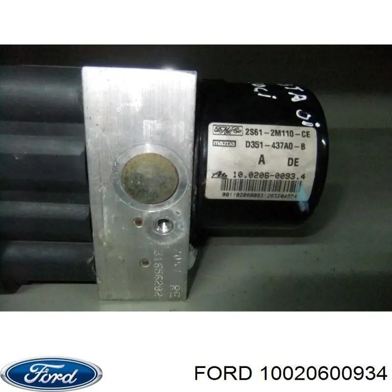  Unidade hidráulico de controlo ABS Ford Fiesta VAN сaixa (2003 - 2009) VAN