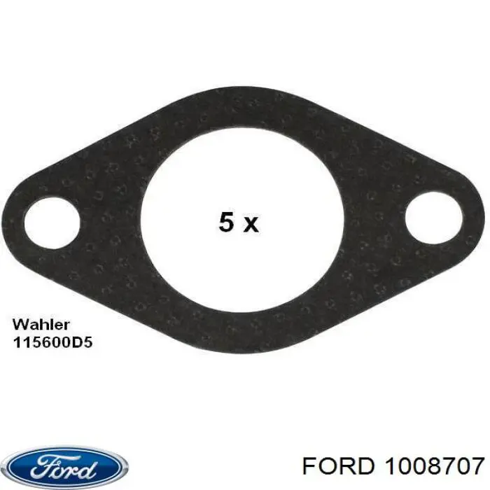 Compre 1008707 Ford Vedante de válvula EGR de recirculação