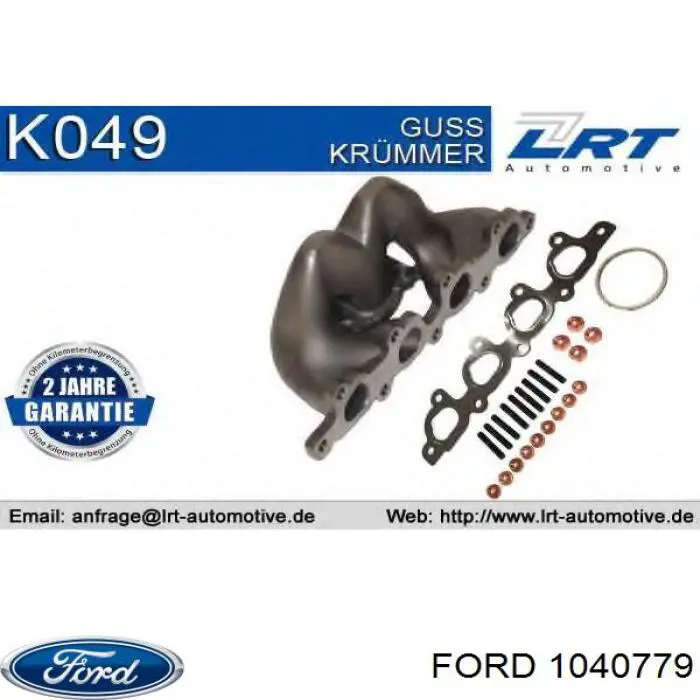  Tubo coletor de escape Ford Mondeo II sedan (BFP) (1996 - 2000) II