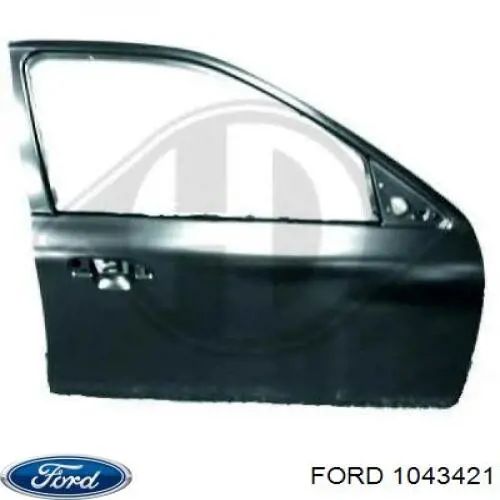 1043421 Ford Porta dianteira esquerda