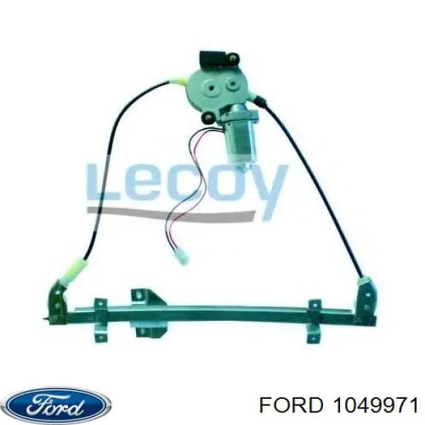 1049971 Ford Mecanismo de acionamento de vidro da porta dianteira esquerda
