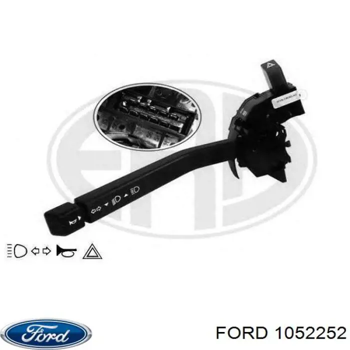 Comutador esquerdo instalado na coluna da direção Ford 1052252 preço, a partir de 41,87 USD