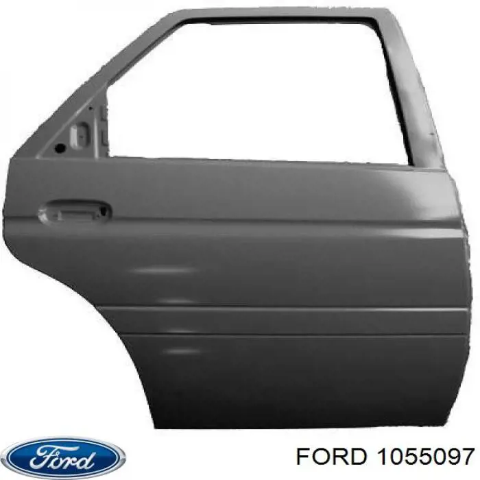 1055097 Ford Porta traseira direita