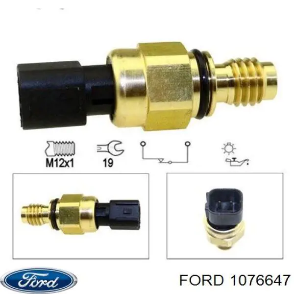 Compre 1076647 Ford Sensor hidráulico de bomba de impulsionador