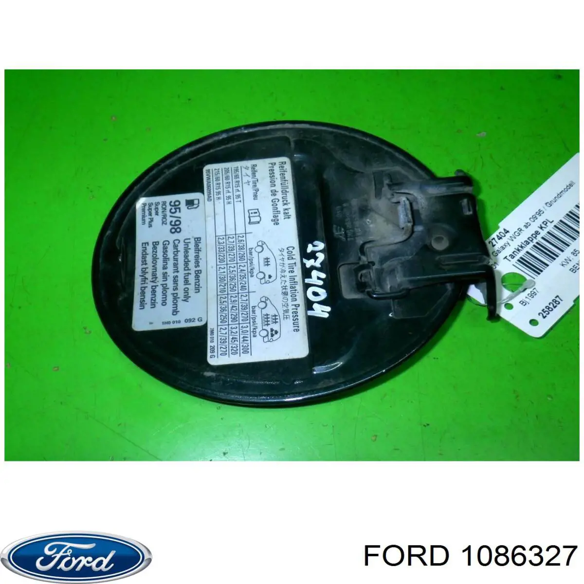 Alcapão do tanque de combustível Ford Galaxy I VY WGR