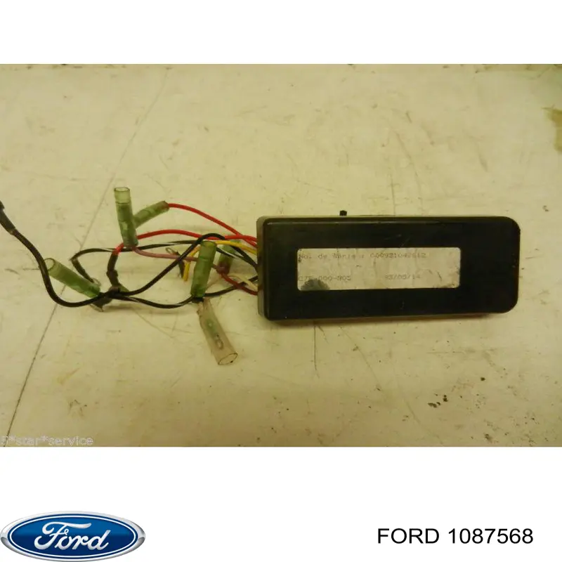 1645293 Ford Consola de acoplamento viscoso do sistema de esfriamento de suporte