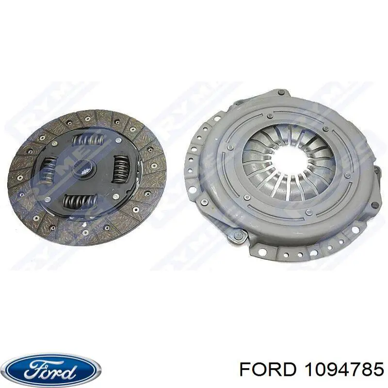 XS617540AB Ford Kit de embraiagem (3 peças)