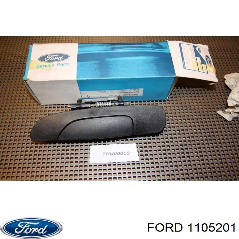 1105201 Ford Maçaneta externa esquerda da porta traseira