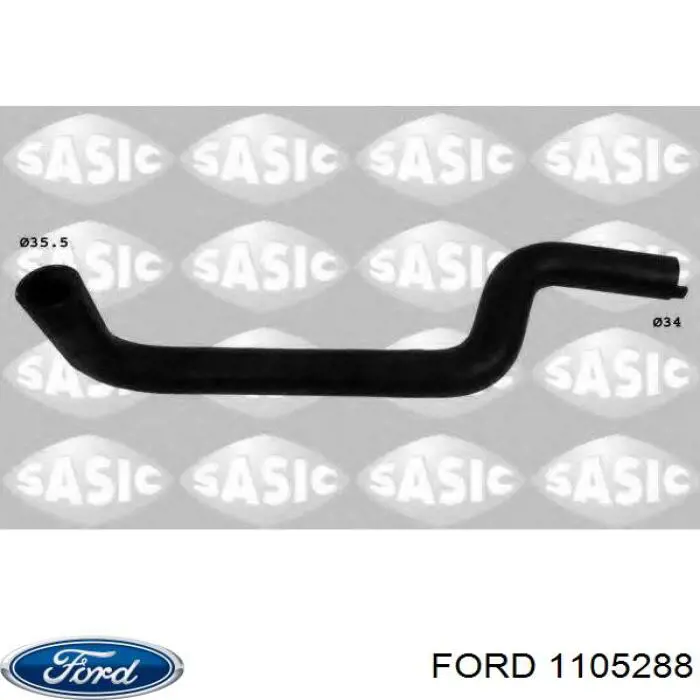  Limpa-pára-brisas do pára-brisas, kit de 2 un. Ford Ranger pick-up (ET) (2006 - 2011) 