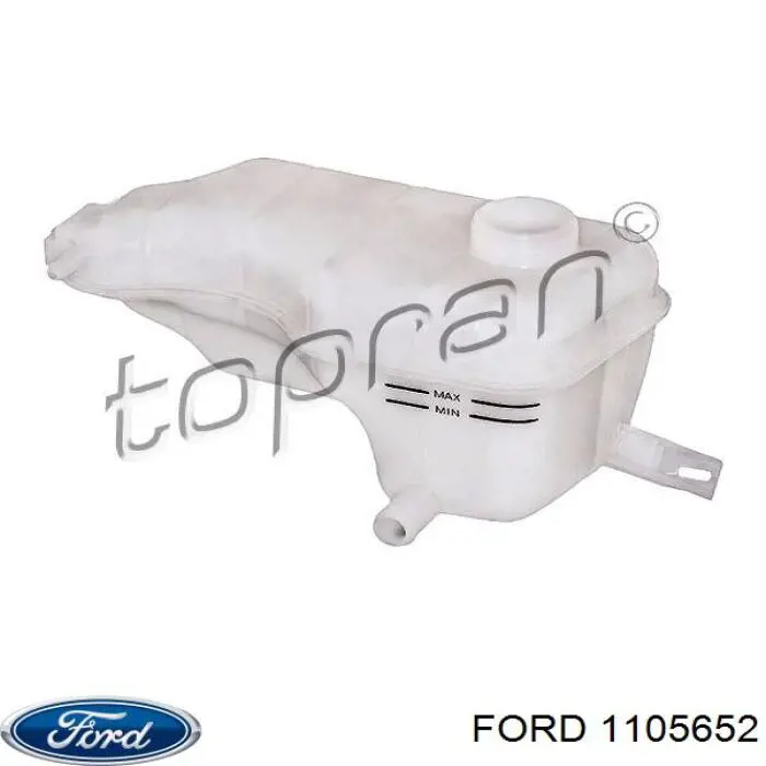 1105652 Ford Tanque de expansão do sistema de esfriamento