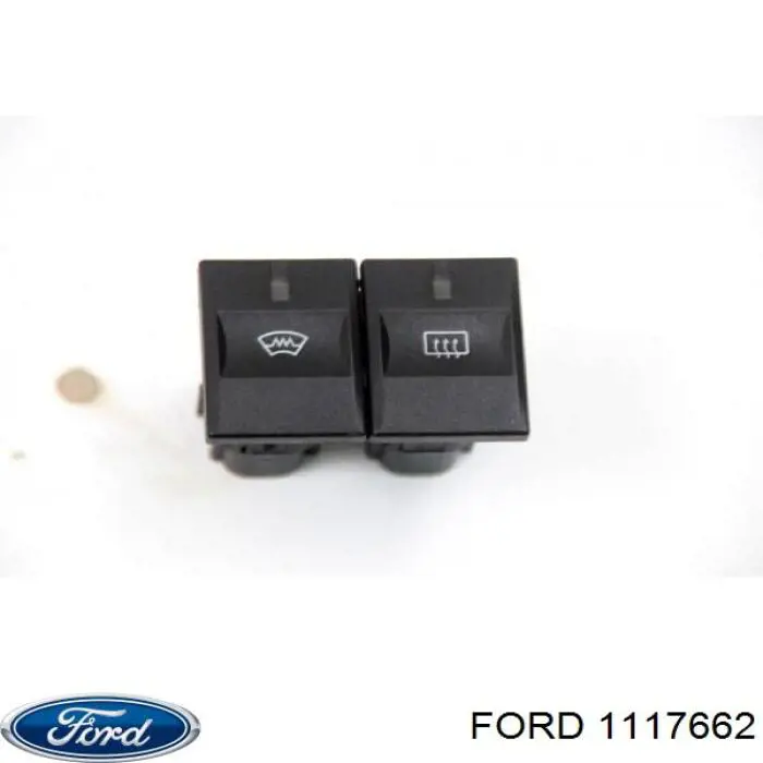 1117662 Ford Botão de ativação de aquecimento de pára-brisas