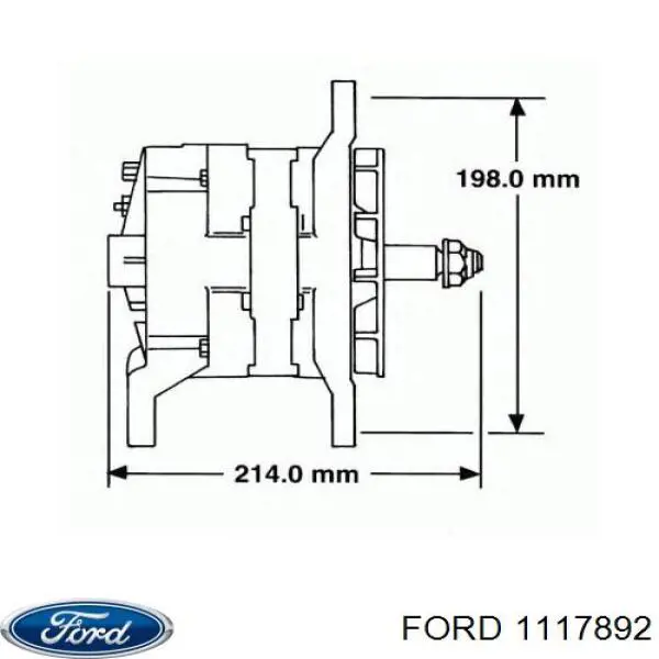 Tanque de expansão do sistema de esfriamento Ford 1117892 preço, a partir de 28,90 USD