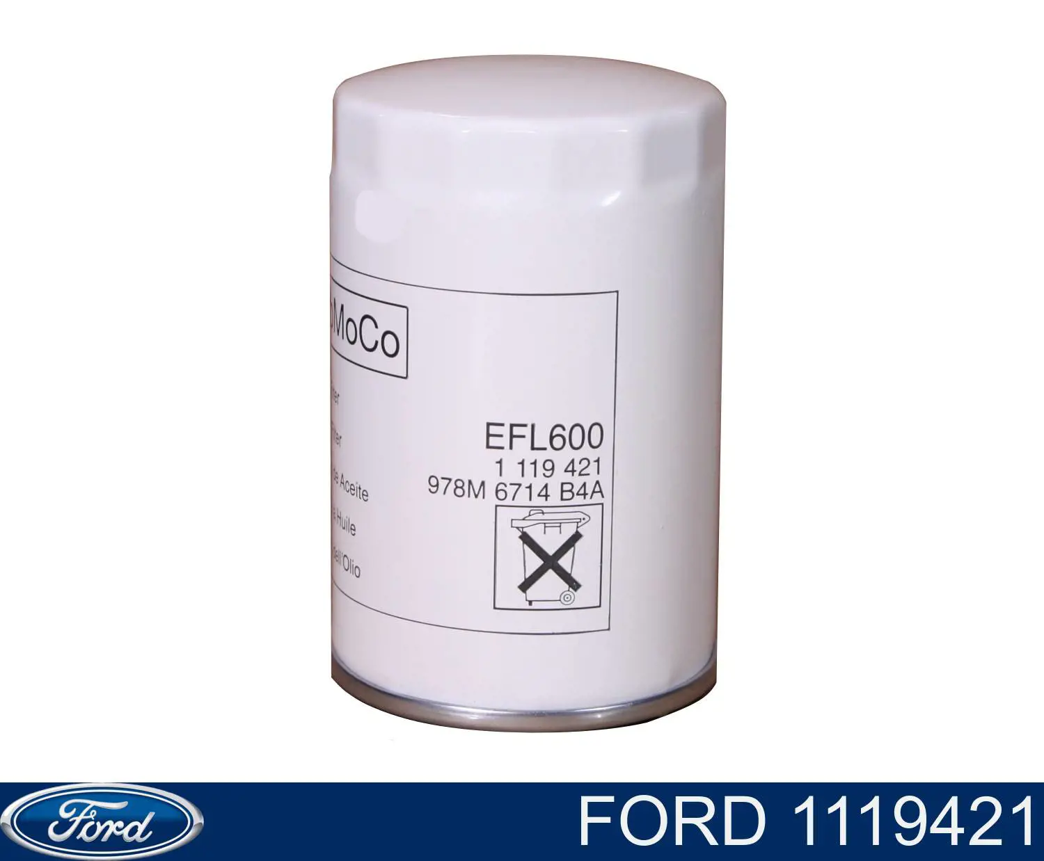 1119421 Ford Filtro de óleo