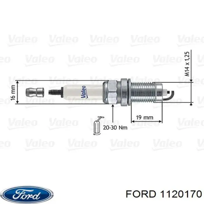 Compre 1607577780 Peugeot/Citroen Vela de ignição