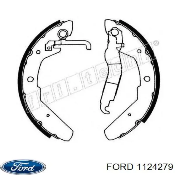 1124279 Ford Cabo/pedal de gás (de acelerador)