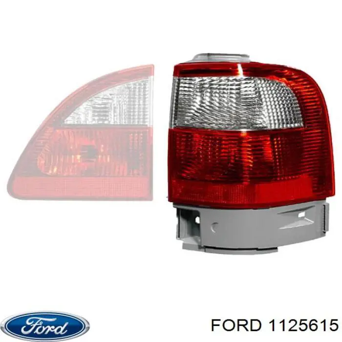 Compre 1125615 Ford Lanterna traseira esquerda externa