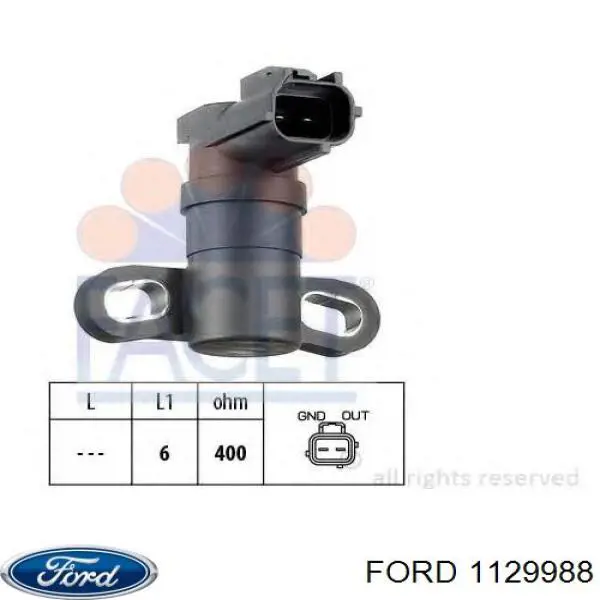 1129988 Ford Sensor de posição (de revoluções) de cambota
