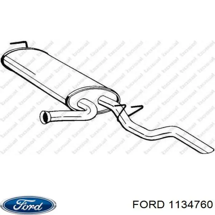 Compre 1406170 Ford Biela de pistão de motor